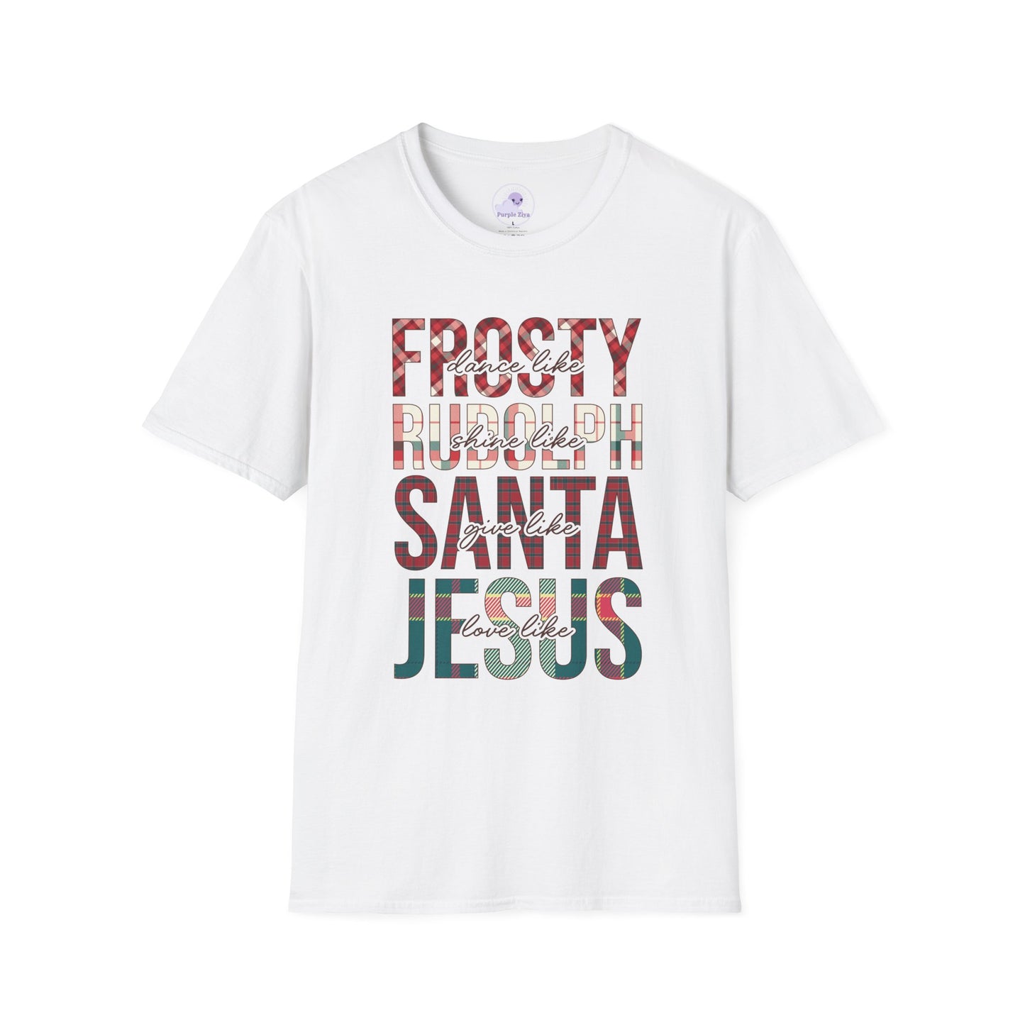 Christmas Frosty Jesus Unisex T-Shirt