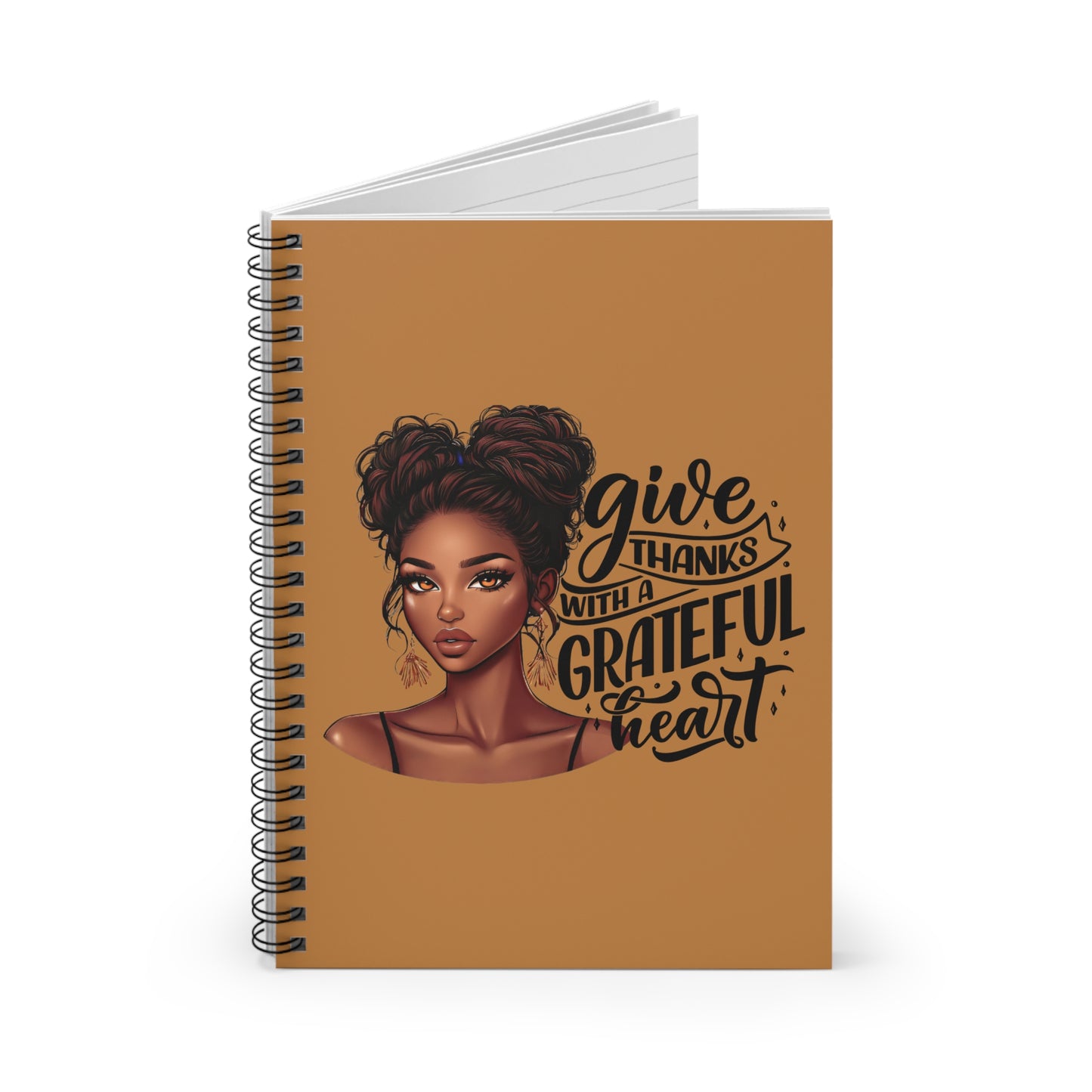 Give Thanks Spiral Notebook